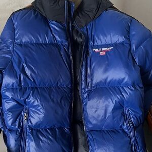 Polo by Ralph Lauren Blue Puffer Jacket